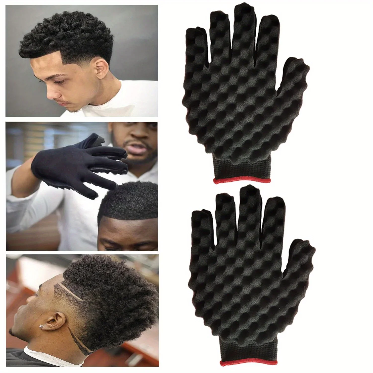 Twist Sponge Coil - 1 pièce Gant éponge antidérapant pour
