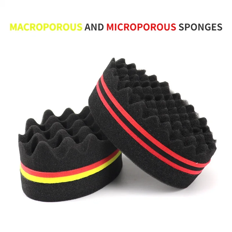 Twist Sponge Coil - Brosse à cheveux ovale Double face