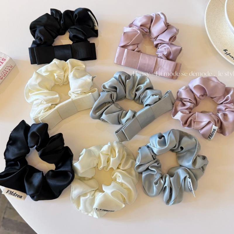 Hair Care Korean - Élastiques à cheveux en satin coréen