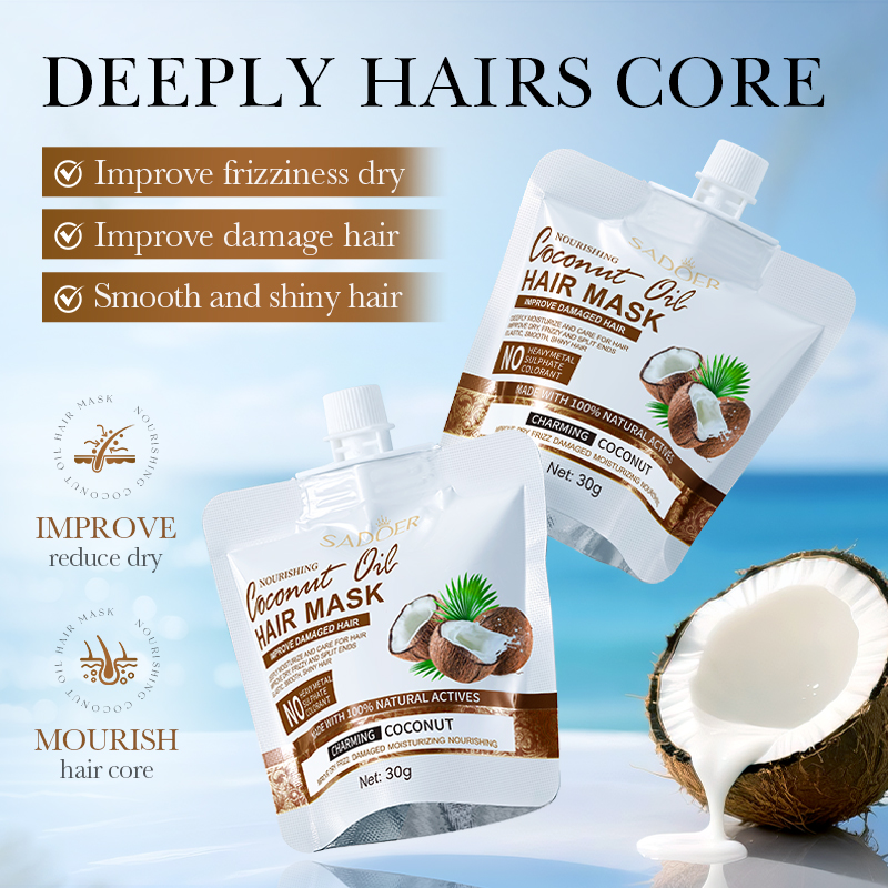 Hair Care Frizzy Hair - Masque capillaire magique à la kératine,