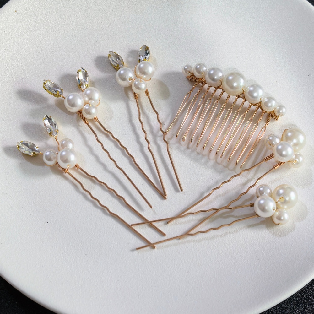 Clip In Hair Piece - Ensemble de peignes à cheveux en