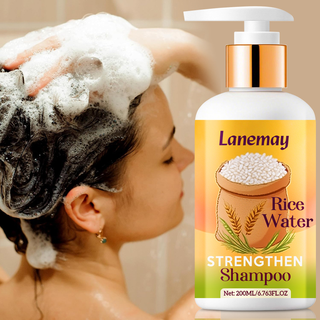 Hair Care With Rice Water - Shampooing fortifiant à l'eau de riz