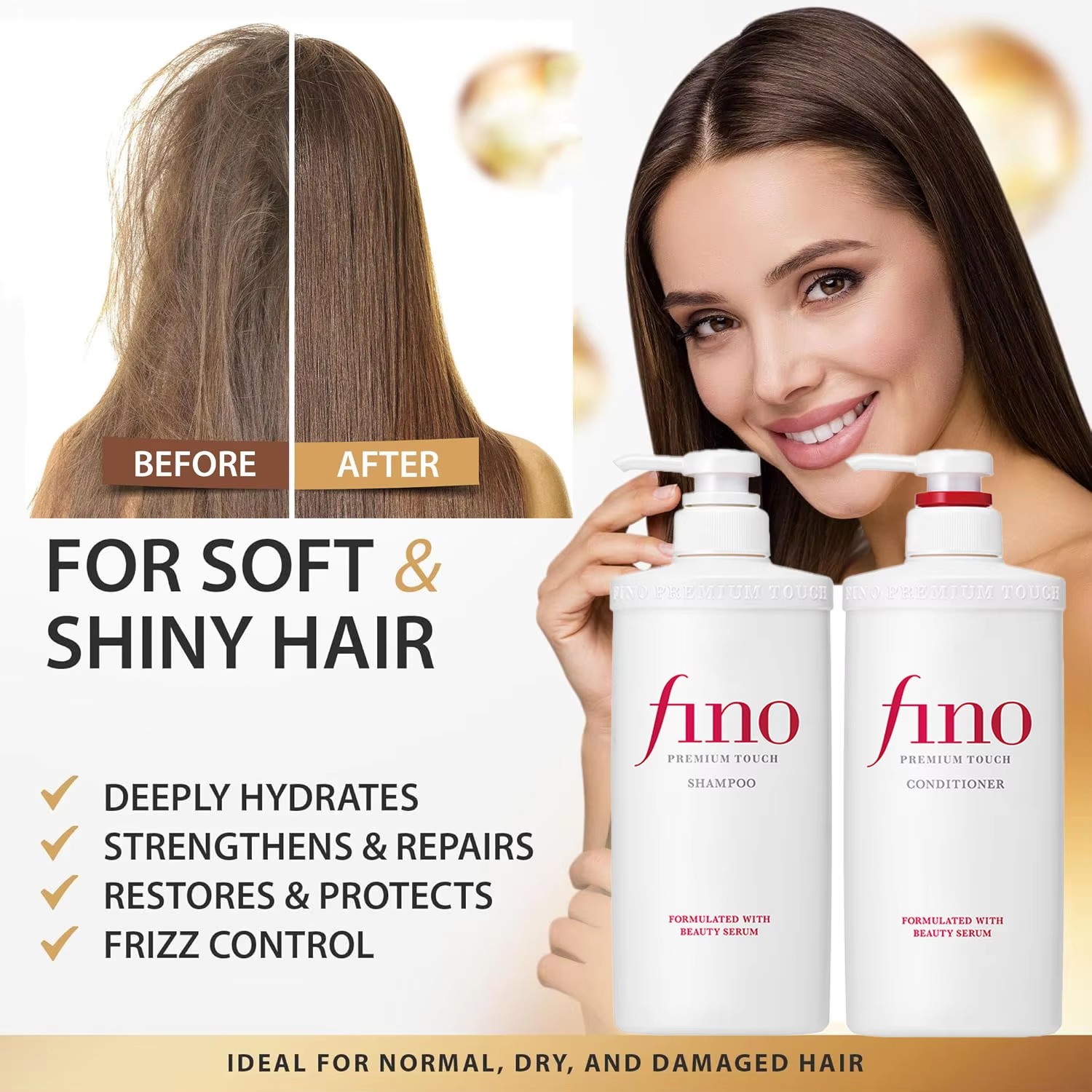 Hair Care In Japan - Masque capillaire FINO Original du japon,