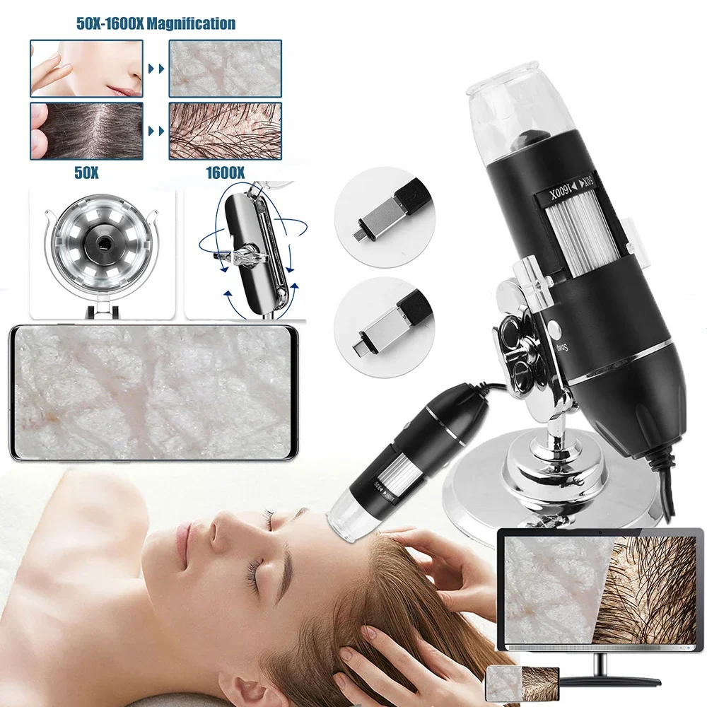 Hair Porosity Test - Analyseur de peau professionnel analyseur Facial