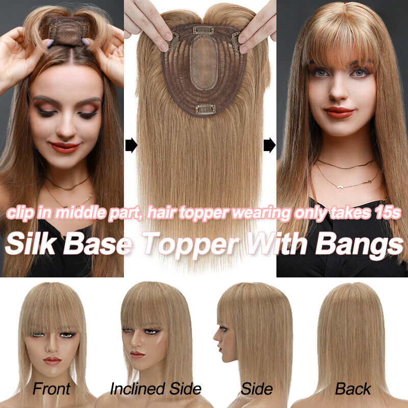 Toupet en vrais cheveux humain - Clip In Hair Piece avis et prix