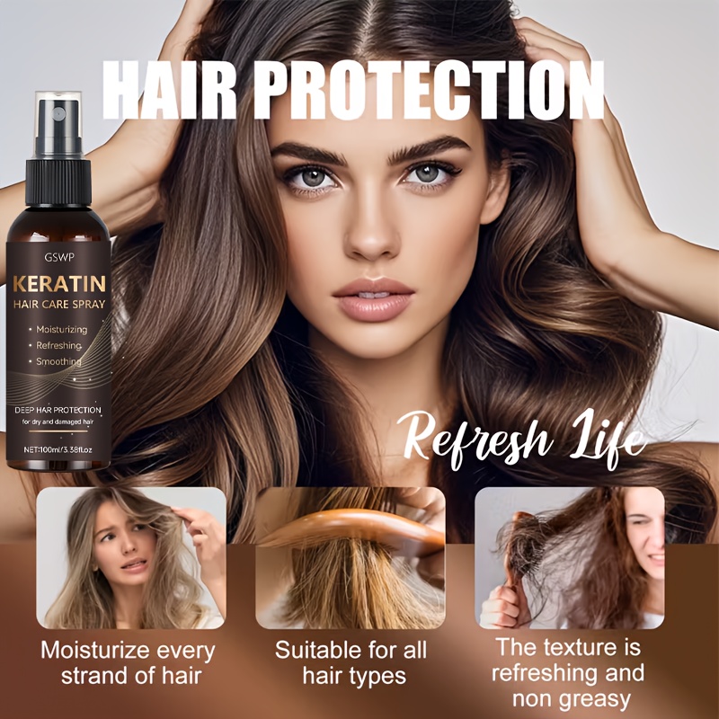 Spray capillaire à la kératine - Hair Care Conditioner avis et prix
