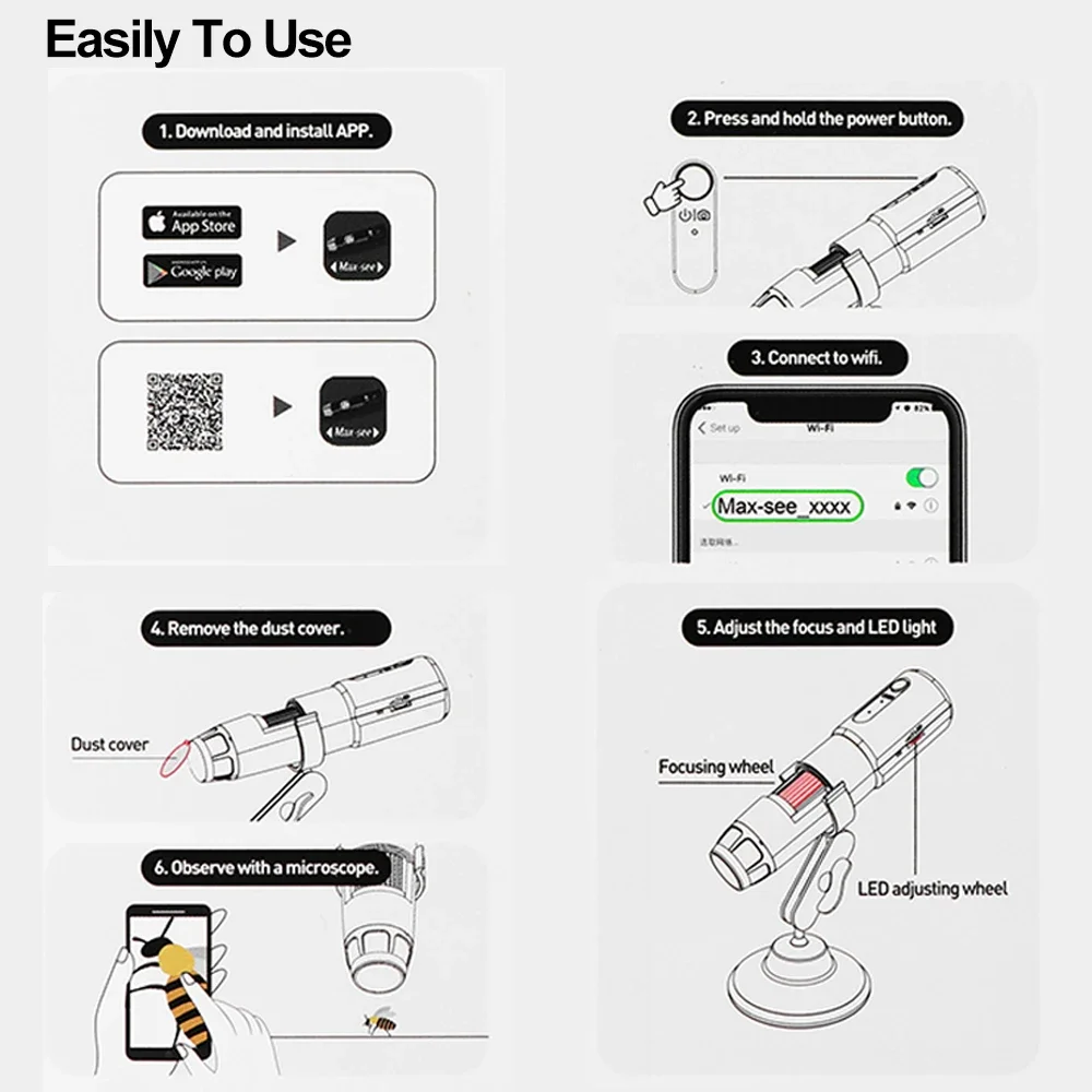 Dermatoscope analyseur de peau - Hair Porosity Test avis et prix