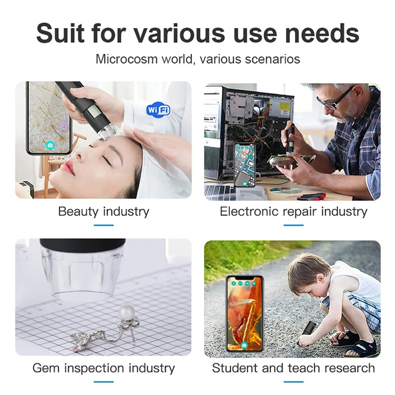 Microscope numérique WiFi, Der - Hair Porosity Test avis et prix