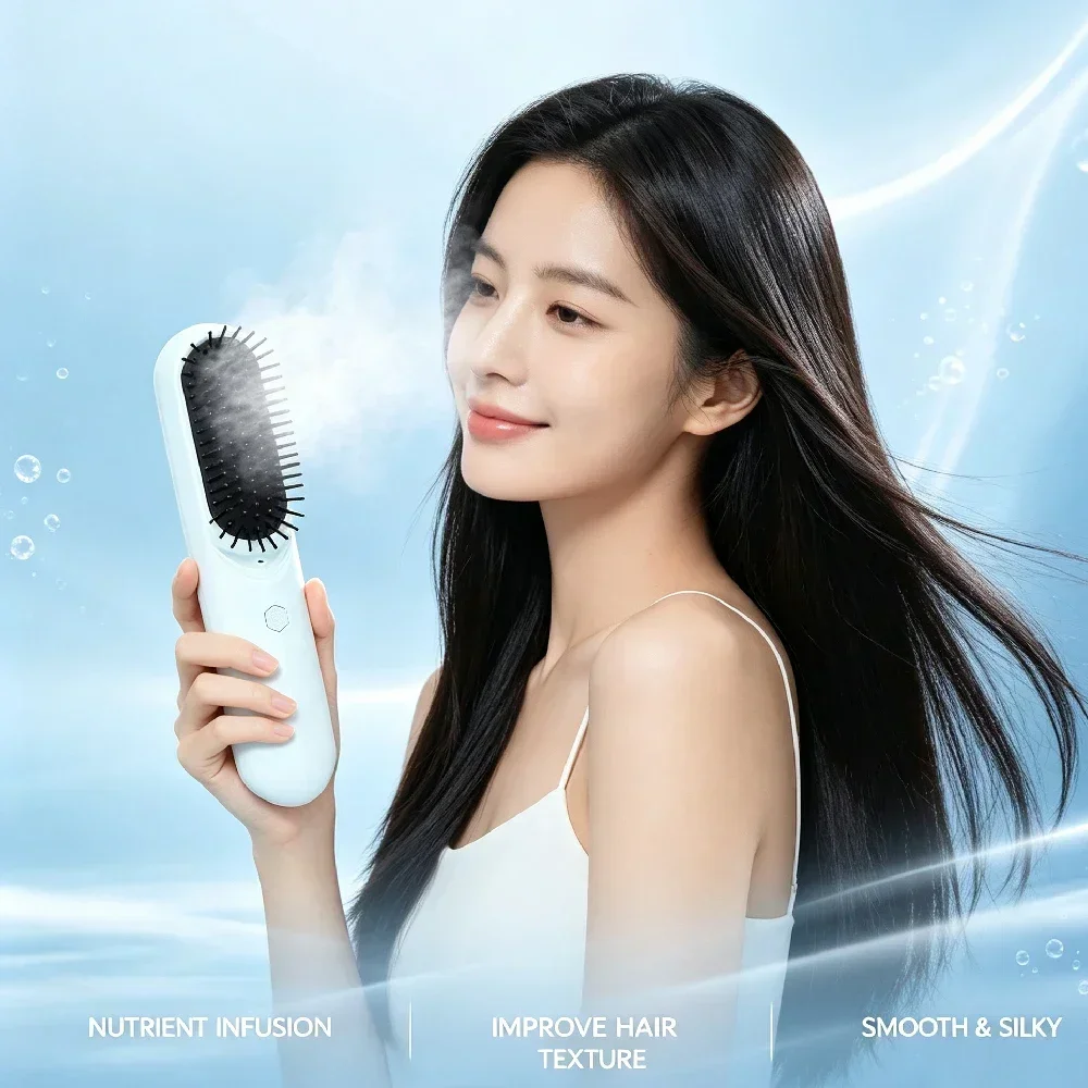 Brosse lissante électrique à v - Hair Care Frizzy Hair avis et prix