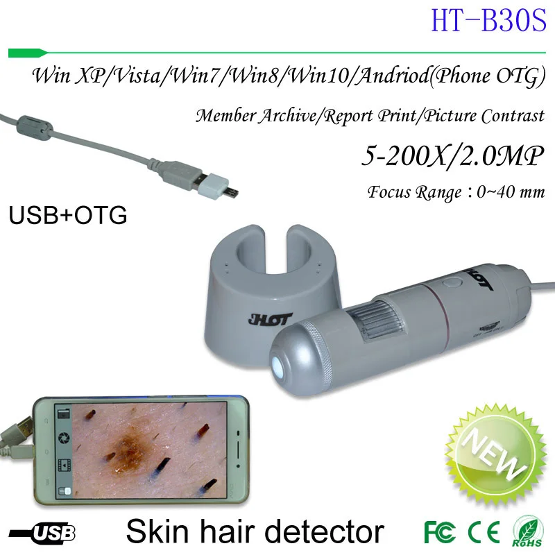 Microscope portable pour cheve - Hair Porosity Test avis et prix