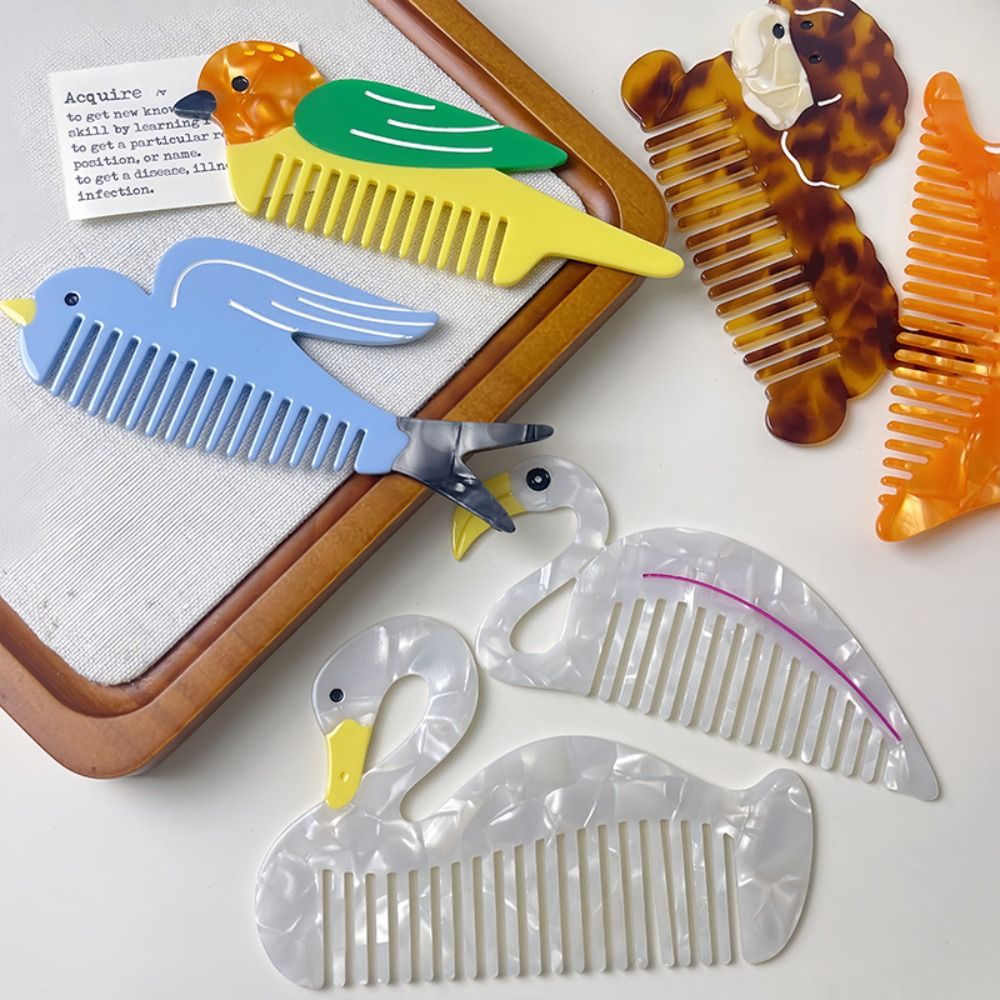 Peigne en acétate de tulipe po - Hair Care Vegetables avis et prix