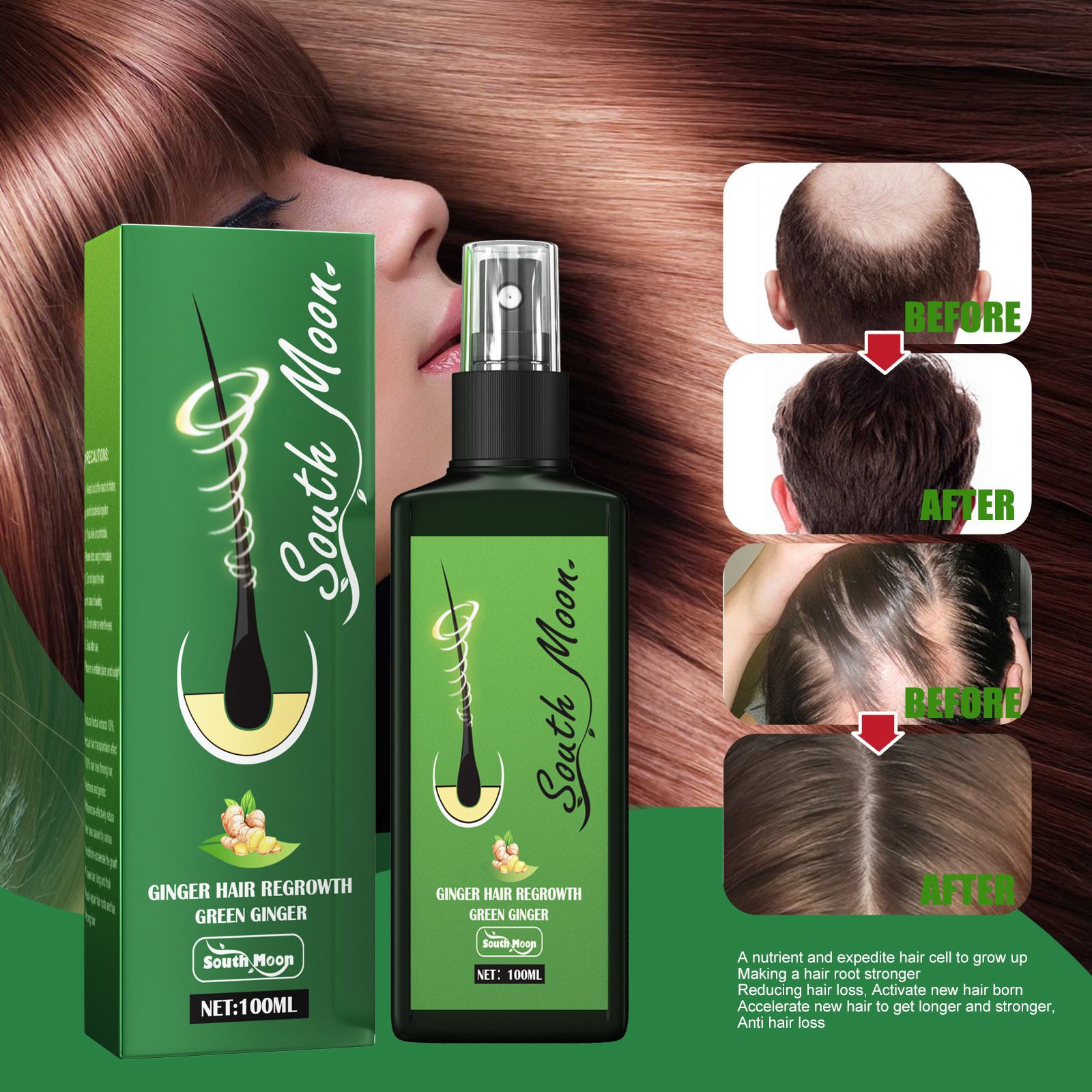 Spray de croissance capillaire - Hair Care Frizzy Hair avis et prix