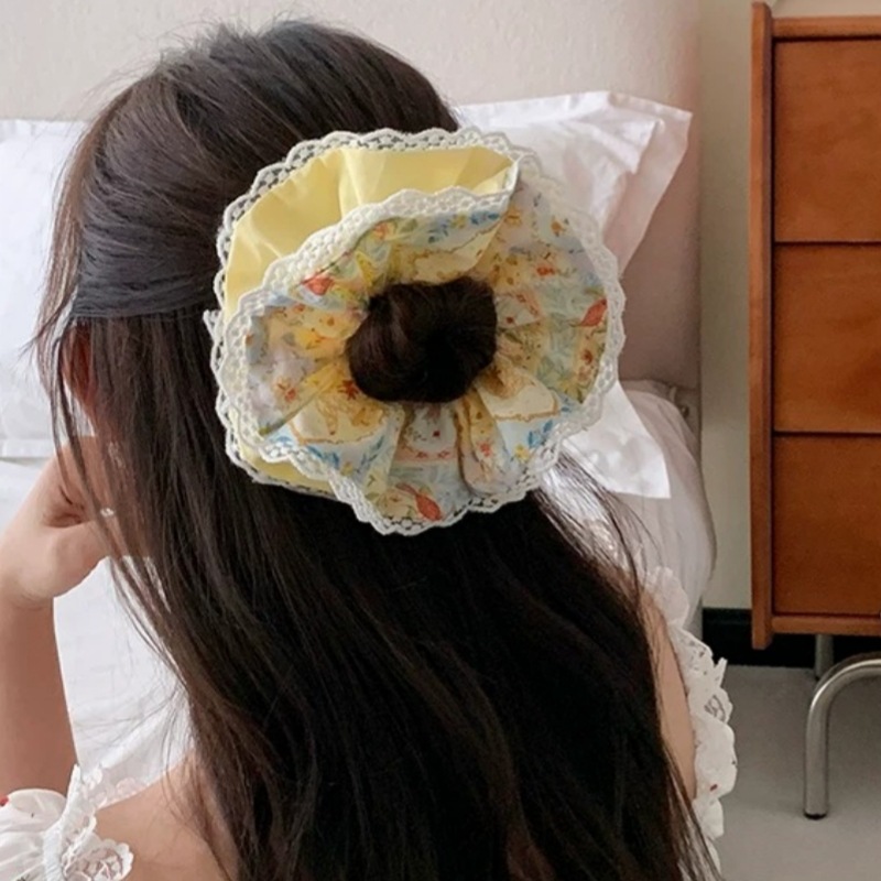 Élastique à cheveux en dentell - Hair Care Korean avis et prix
