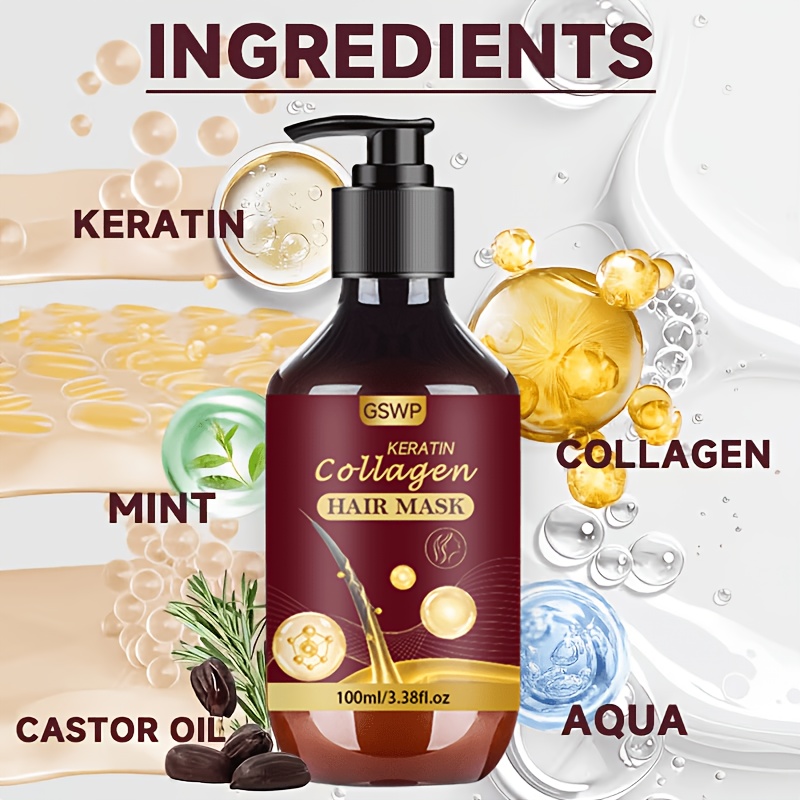 Masque capillaire au collagène - Hair Care Heat Protectant avis et prix