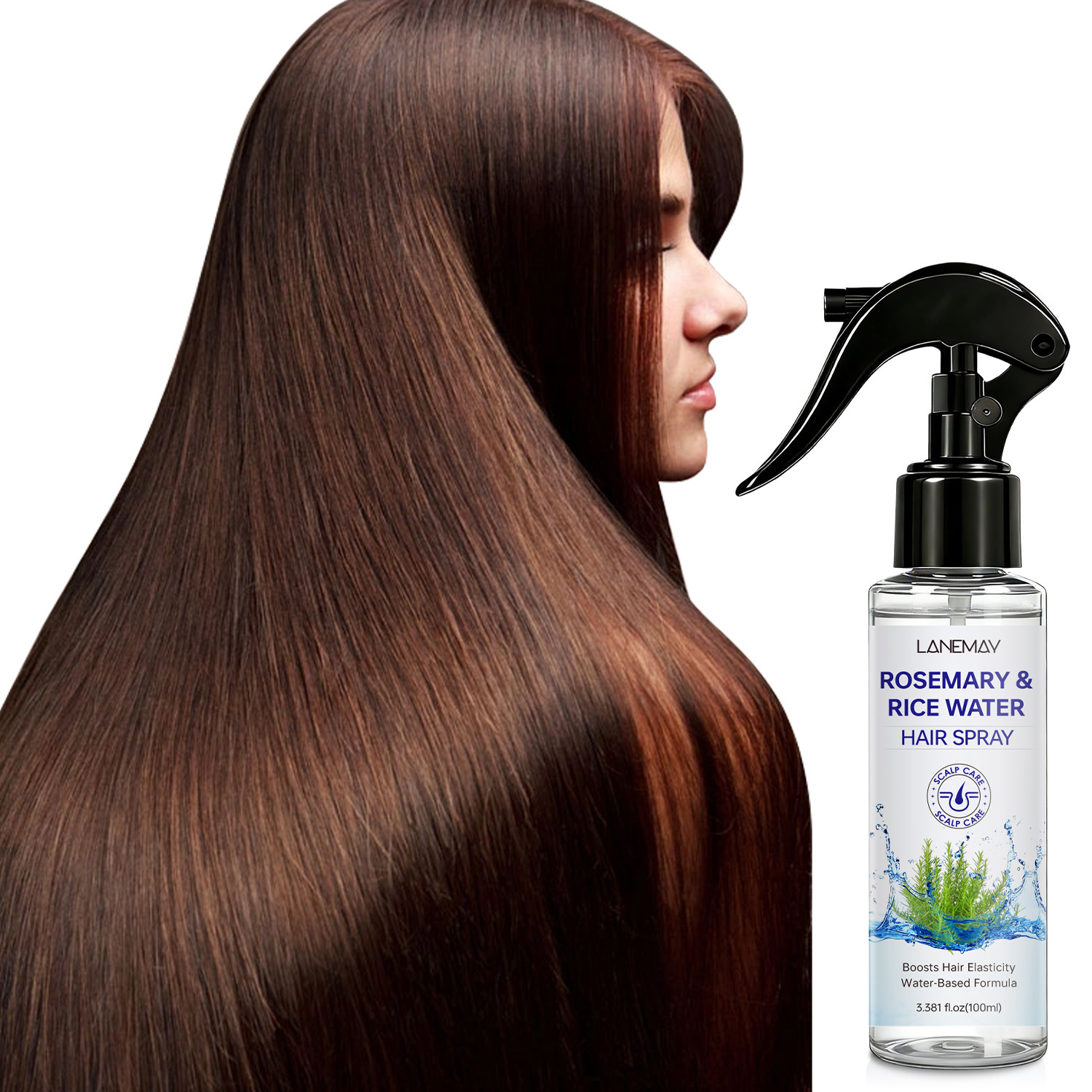 Spray capillaire à la rosemari - Hair Care With Rice Water avis et prix
