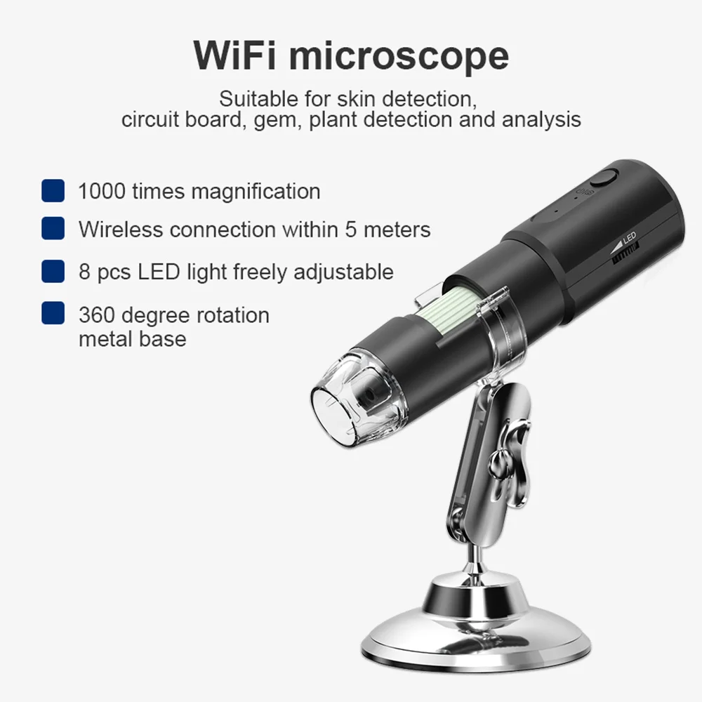 Dermatoscope sans fil, analyse - Hair Porosity Test avis et prix