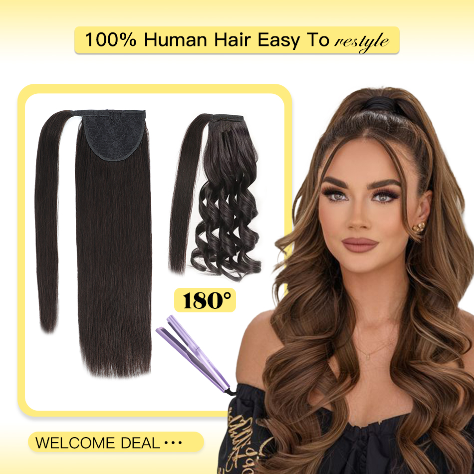 Yelo queue de cheval cheveux h - Clip In Hair Piece avis et prix