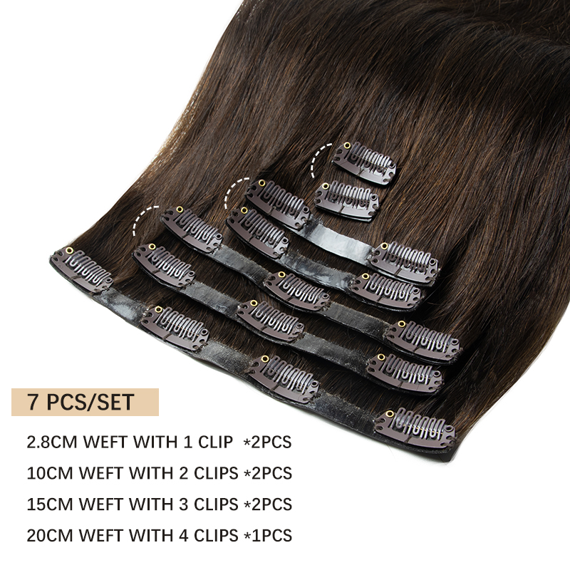 Clip en PU épais Invisible dan - Clip In Hair Piece avis et prix